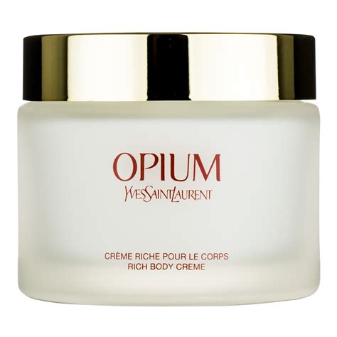 opium body cream yves saint laurent|ysl opium rich body cream.